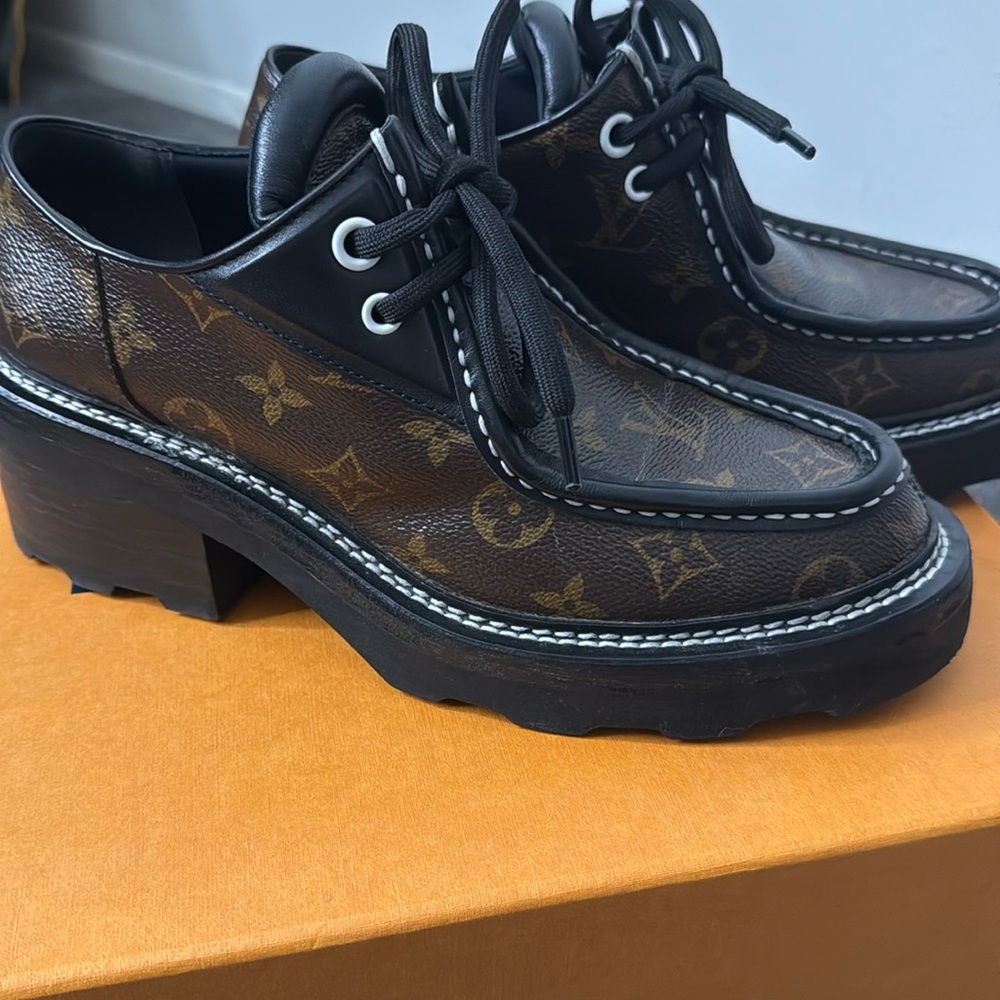 Louis Vuitton LV Beaubourg Platform Derby